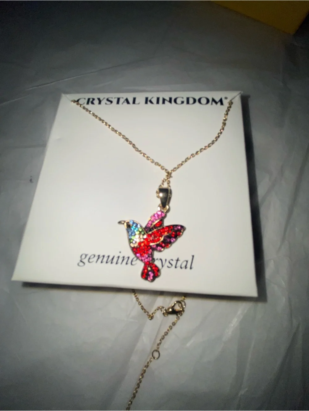 Crystal kingdom delicate gold